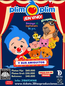 Plim Plim en Vivo