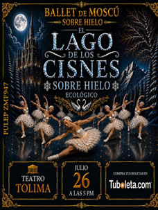 BALLET DE MOSCU SOBRE HIELO - EL LAGO DE LOS CISNES